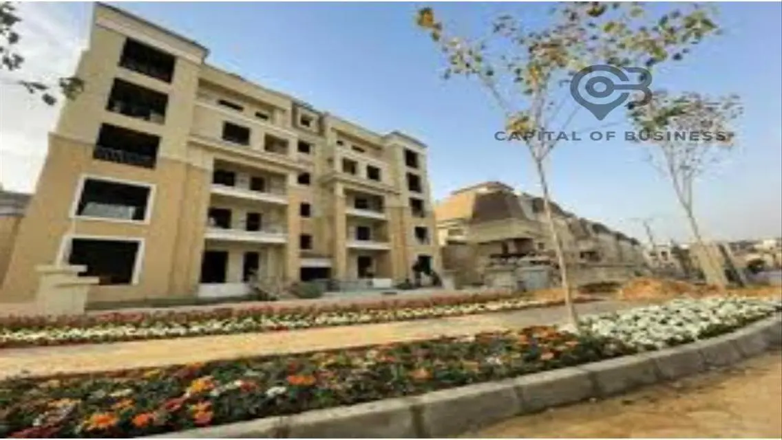 Apartment for sale open view Sarai Mostakbal City