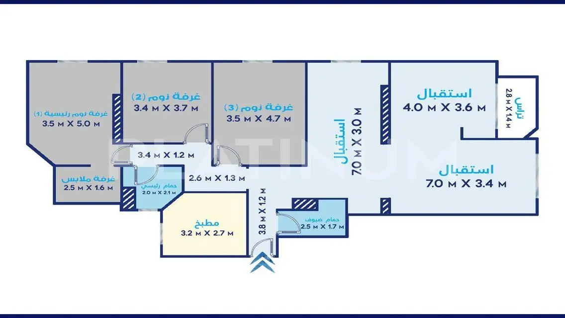 Apartment for sale 185m Camp Caesar (Army Road)