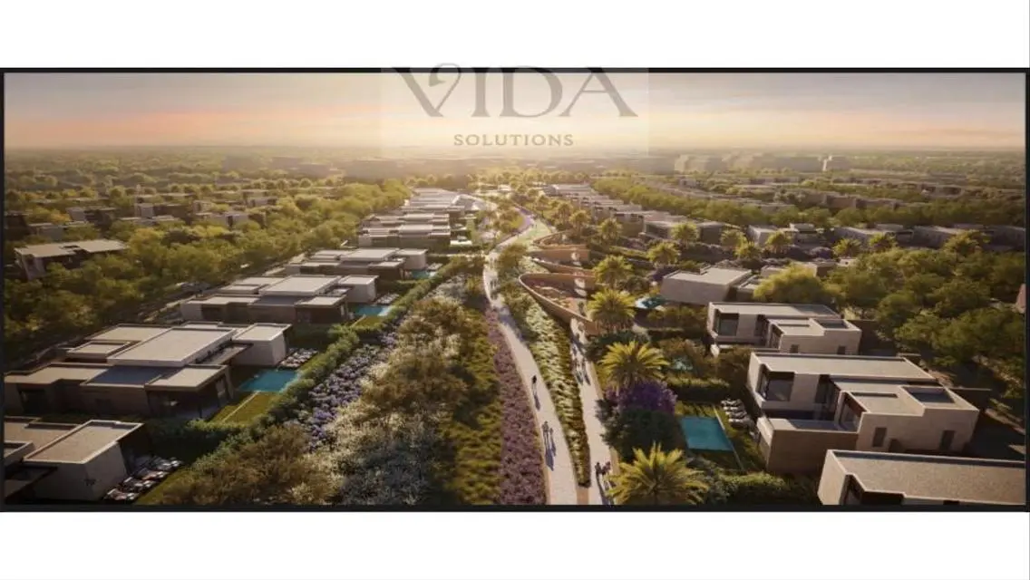 villa fully finished with ACs with the best price.
