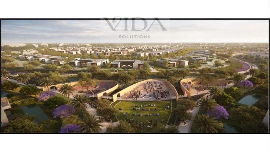 villa fully finished with ACs with the best price.