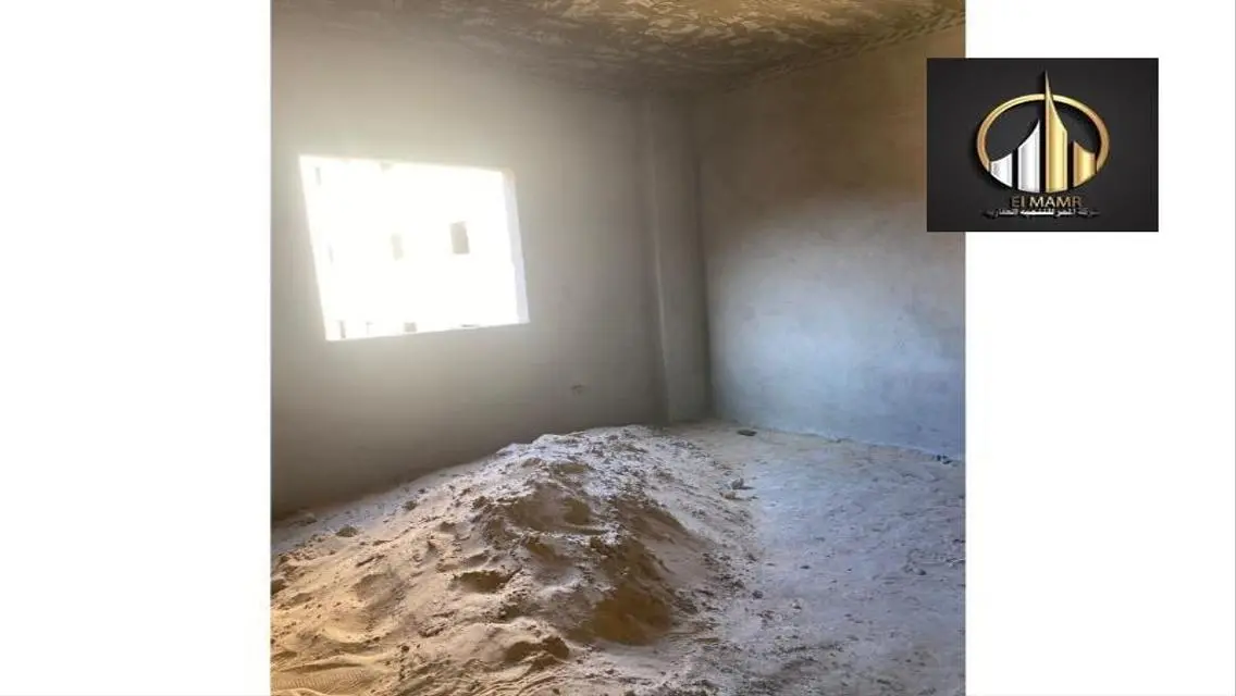 شقه فيو جاردن منطقه1 وخطوات من السويس وهايبر وان