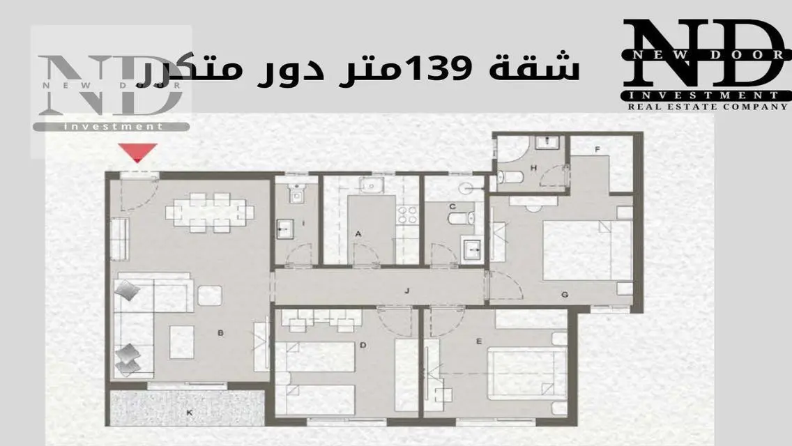 -139-10 with Balcony and Security Guard