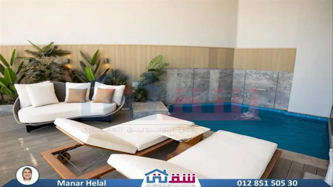 سكاي فيلا للبيع 324م سموحة - كومباوند SKYLINE