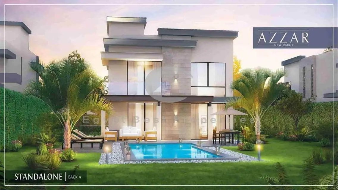 Amazing villa, azzar prime location10y installment