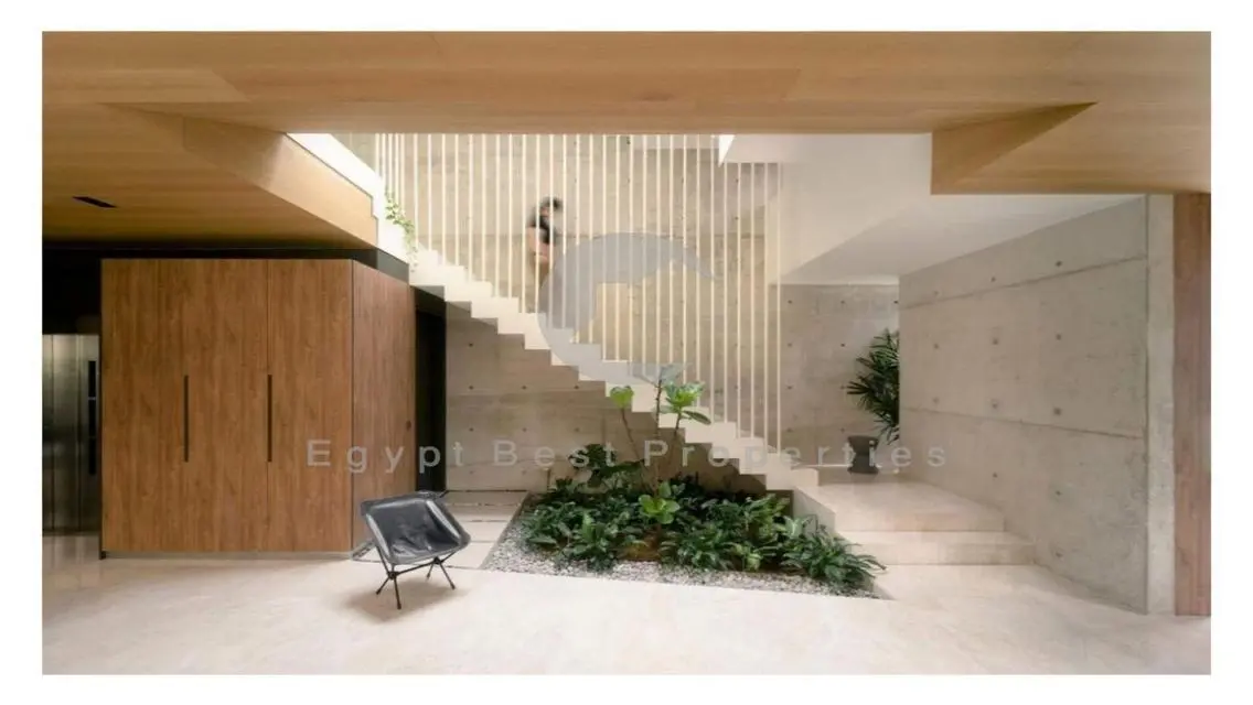 Apartment with a wide view of green spaces with 5%