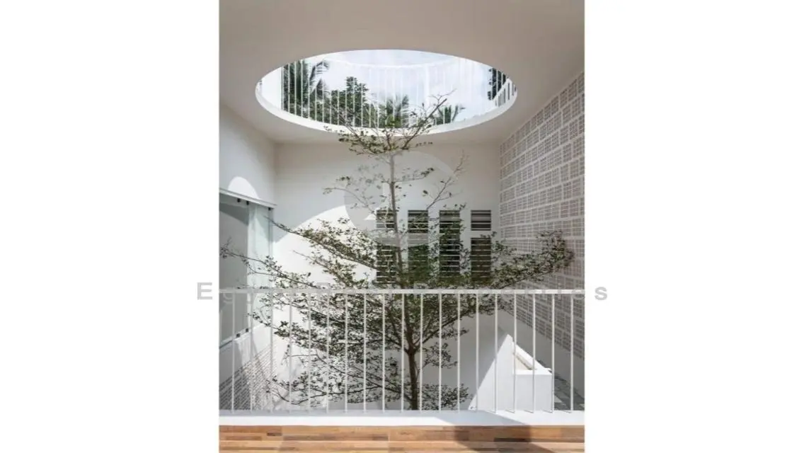 Apartment with a wide view of green spaces with 5%