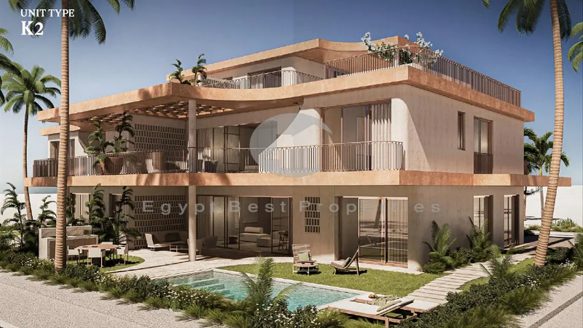 For sale chalet with garden sea view ramla marakez