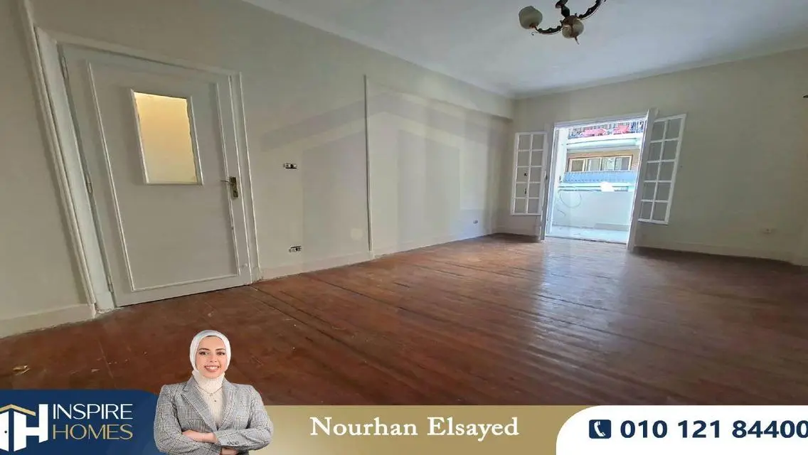 شقة للايجار سكني أو اداري 160 م سبورتنج  ش بورسعيد