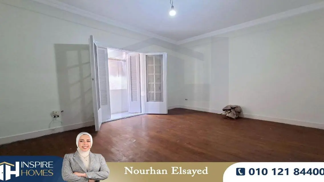 شقة للايجار سكني أو اداري 160 م سبورتنج  ش بورسعيد