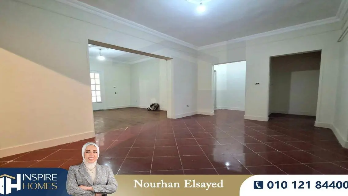 شقة للايجار سكني أو اداري 160 م سبورتنج  ش بورسعيد