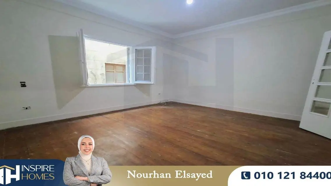 شقة للايجار سكني أو اداري 160 م سبورتنج  ش بورسعيد