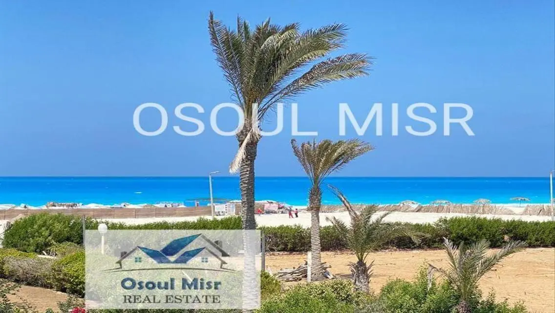 فيلا للبيع فى بالم بيتش الساحل الشمالى على البحر