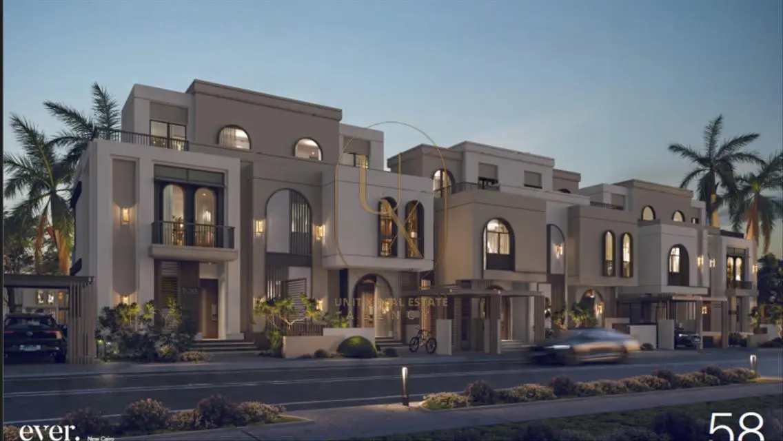NEW RELEASE IN EVER NEW CAIRO TOWNHOUSE OVER 10Y!!