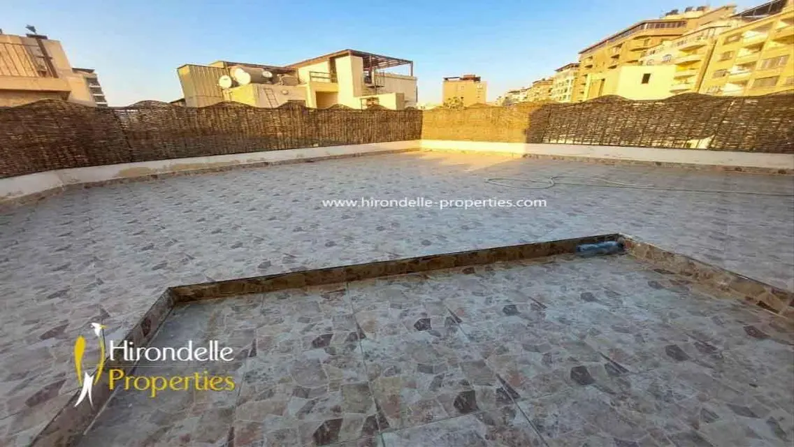 Penthouse With Big Terrace For Rent In Maadi Degla