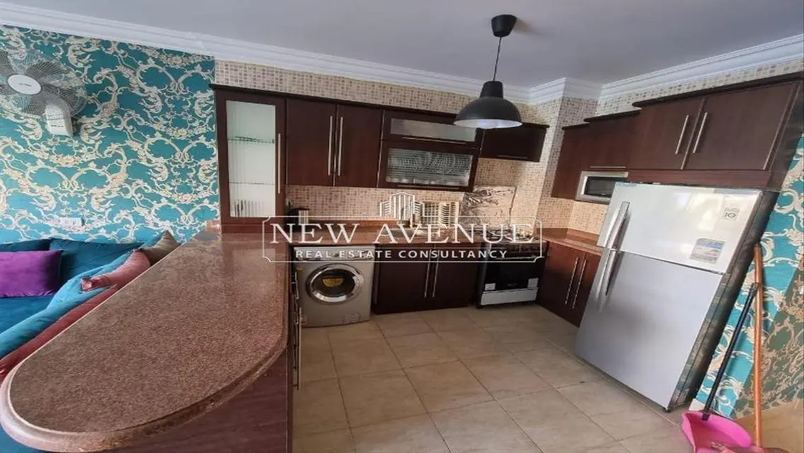 Ground chalet with garden fully furnished in blumar