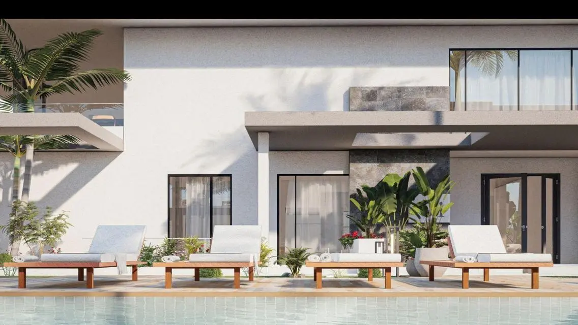 50m apartment with garden view in La Vista