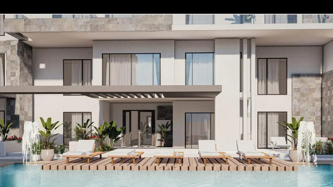 50m apartment with garden view in La Vista
