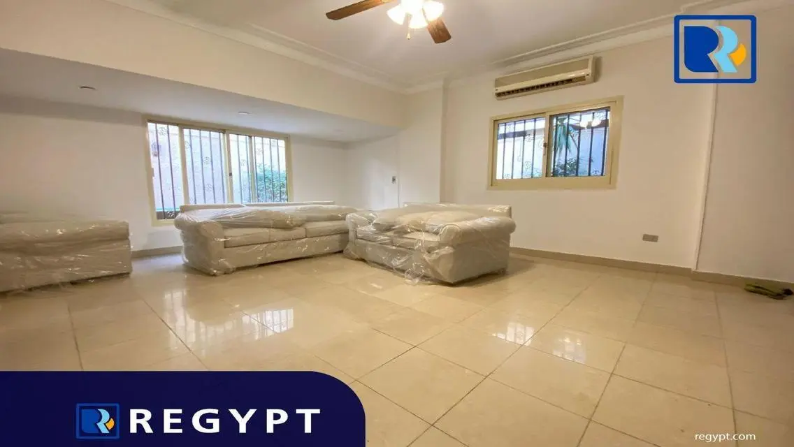دوبلكس دور ارضى للايجار بالمعادى دجلة