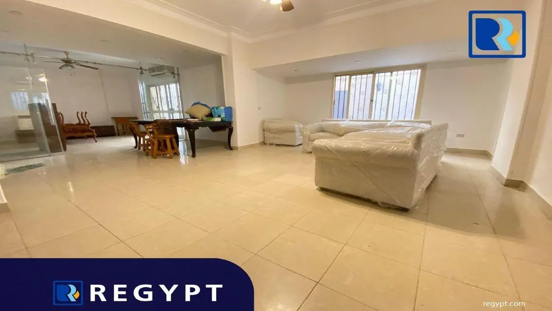 دوبلكس دور ارضى للايجار بالمعادى دجلة