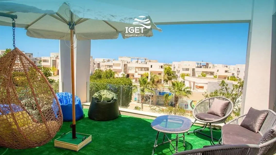 شاليه للايجار فى هاسيندا  باى بموقع مميز