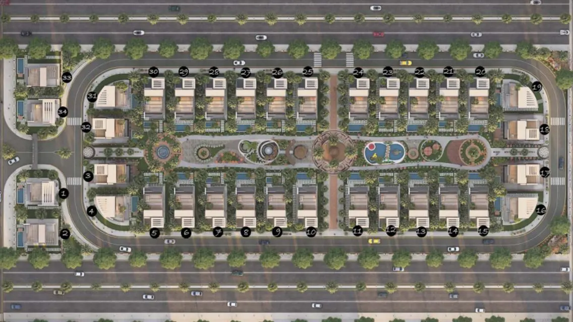 Villa For sale infront of Beverly Hills, Pool View