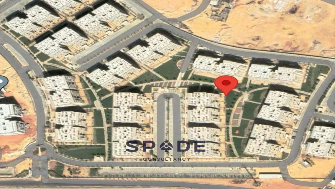 شقة كورنر بحديقة للبيع في بالم هيلز كابيتال جاردنز
