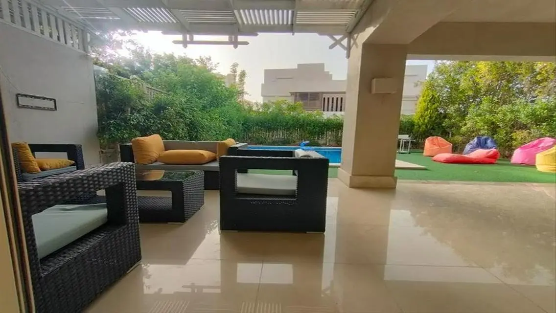 شاليه بحمام سباحه خاص فى هاسيندا باى للايجار