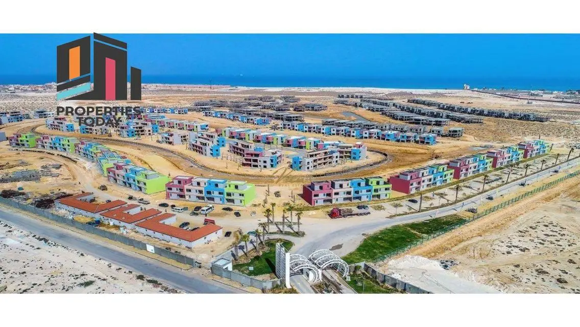 شاليه للبيع تشطيب  سوبر لوكس افضل فيو في جزيرة بو