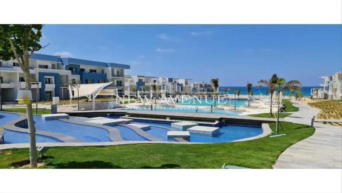 Sea front hotel apartment ready to move fouka bay