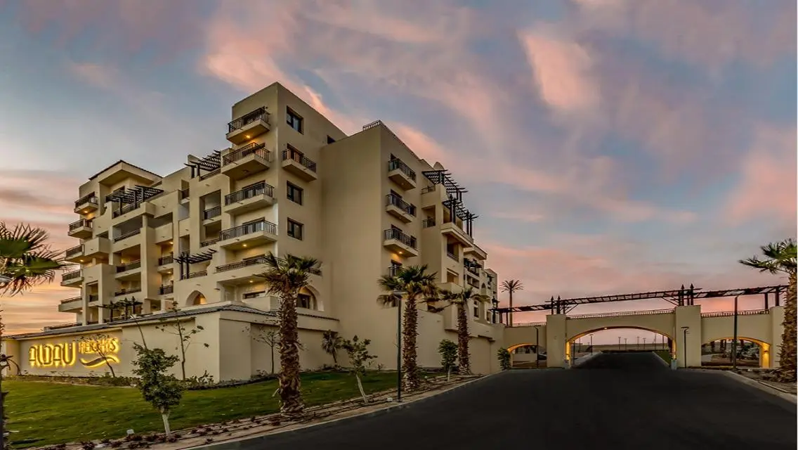 شقة غرفة وصالة 79م ب ALDAU Heights الكوثر بالغردقة