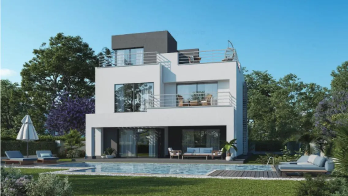 prime location resale villa at palm hills new cair
