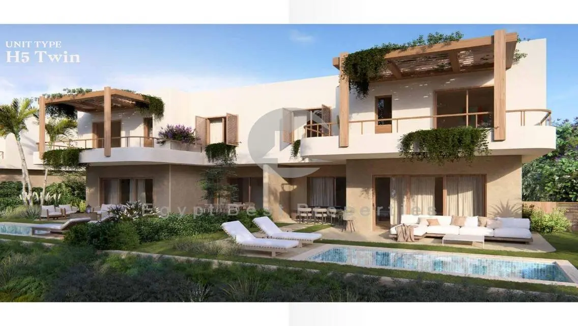 fully finished villa for sale in ramla north coast