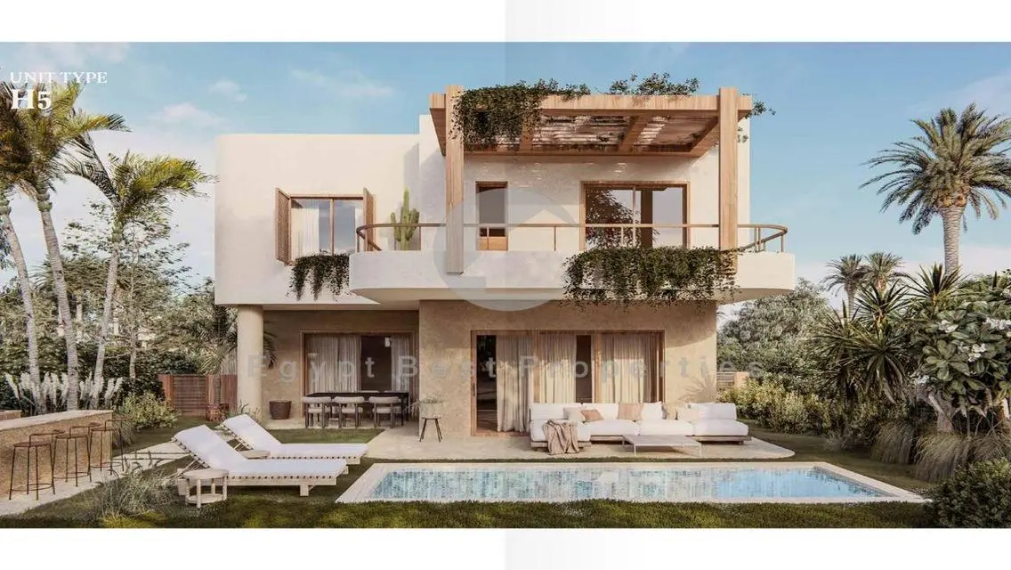 fully finished villa for sale in ramla north coast