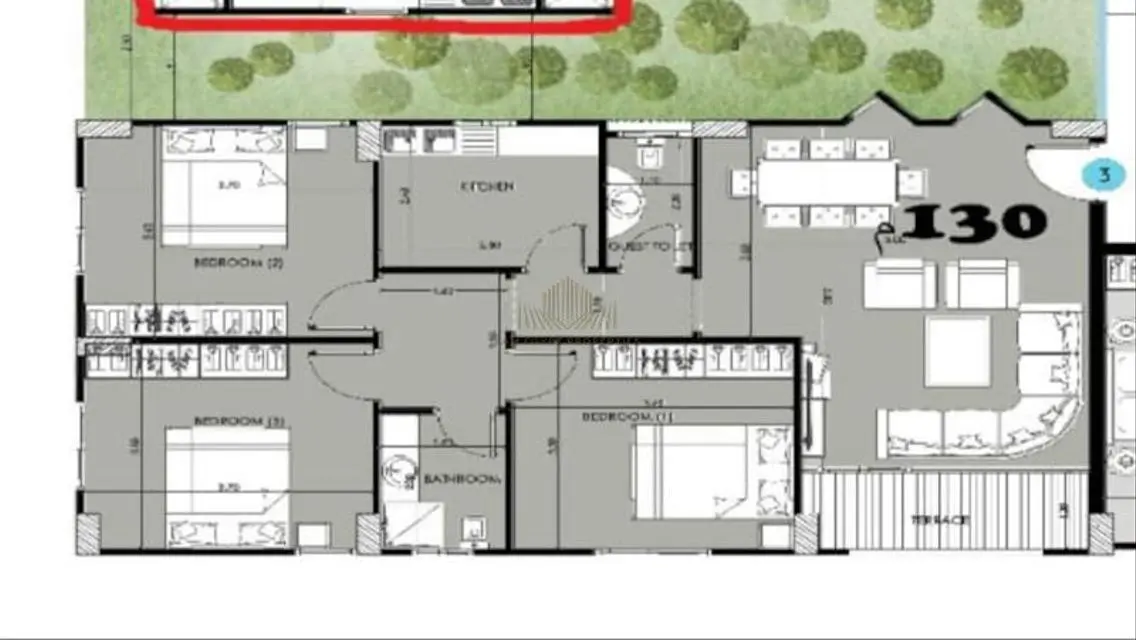 Premium Apartment for Sale – 130 Meters with a Balcony