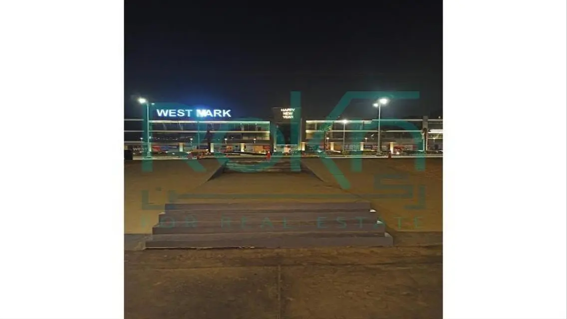 Shop for rent directly on El Mehwar in West Mark
