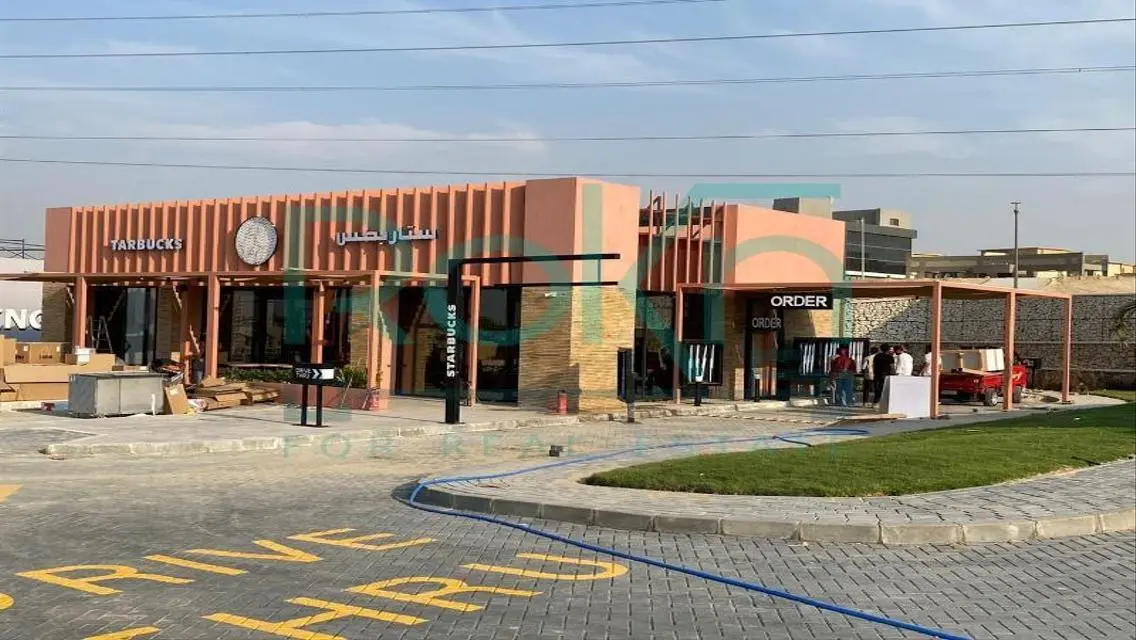 Shop for rent directly on El Mehwar in West Mark