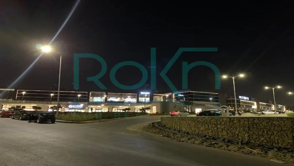 Shop for rent directly on El Mehwar in West Mark