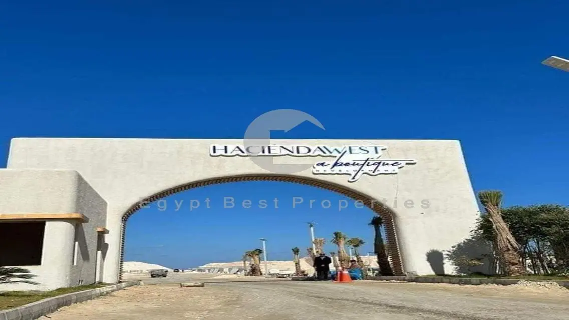 شاليه غرفتين للبيع بهاسيندا ويست متشطب بالكامل