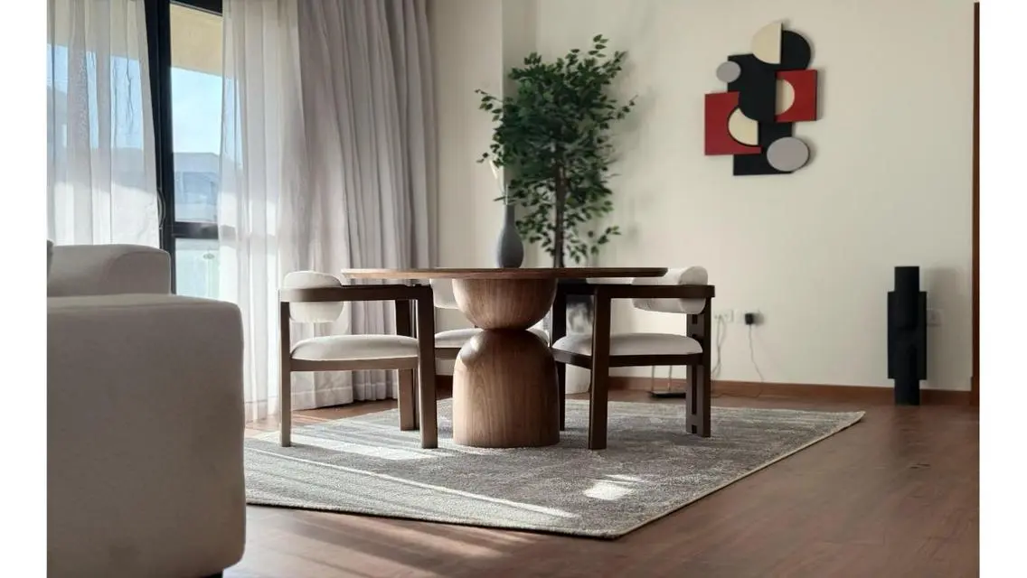شقة للايجار مفروشة بالكامل اول استخدام في villette