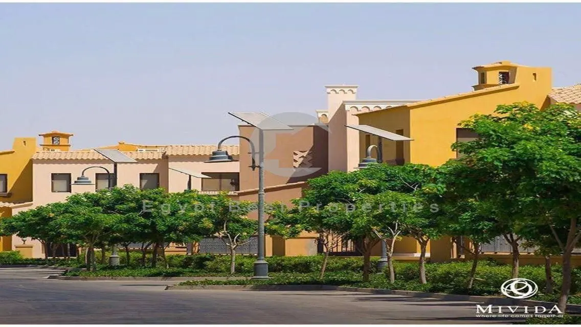 TOWNHOUSE FOR SALE IN SOLANA NEW CAIRO OVER 6YEARS