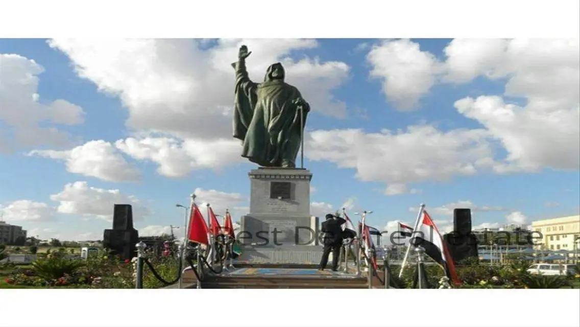 قطعة أرض مميزة بالحزام الاخضر الشيخ زايد