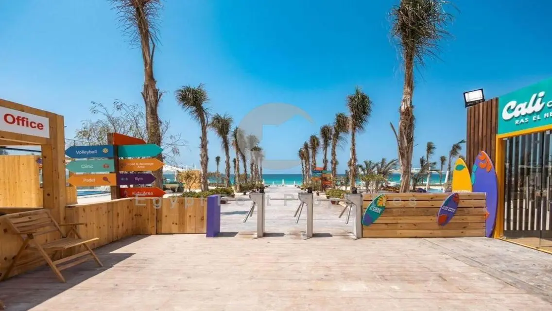 finished chalet  RTM for sale in Ras Elhekma | 8Y