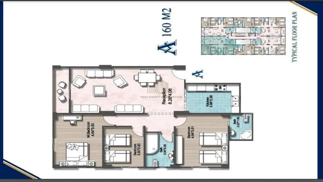 Luxury Apartment with Balcony and Security Guard