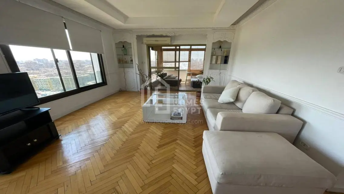 Nile-View Apartment for Rent in South Zamalek