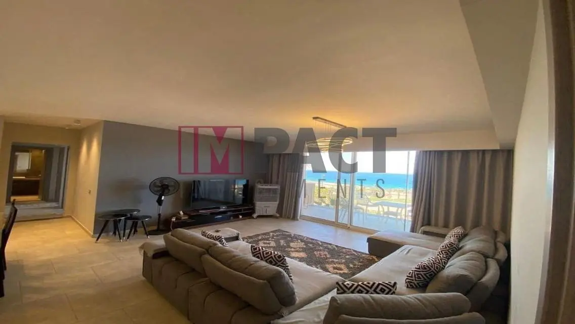 Finished Twin house Sea view prime location sokhna