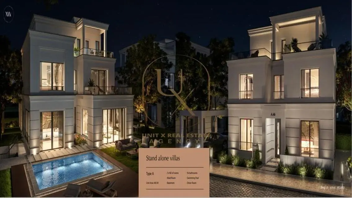 villa For Sale with installments up to 9 years