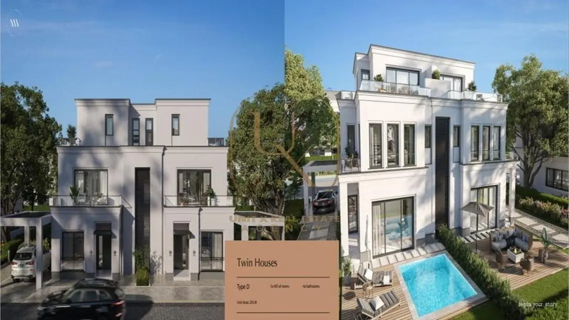 villa For Sale with installments up to 9 years