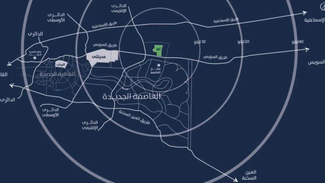 شقة للبيع في مدينة 223متر اوفر 600 قسط علي 13 سنة
