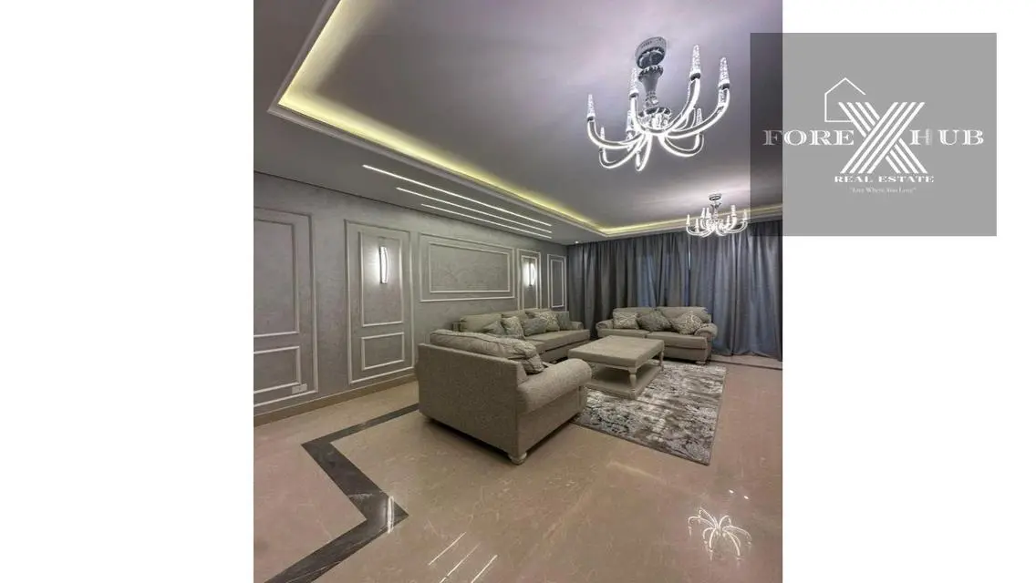 Luxury furnished apartment in SIX WEST Compound.