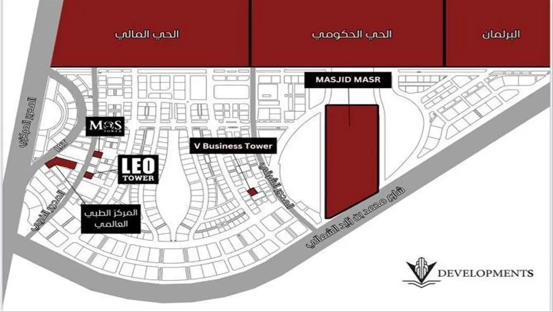 محل واجهة فيو البرج الايقوني بسعر طرح اول في LEO